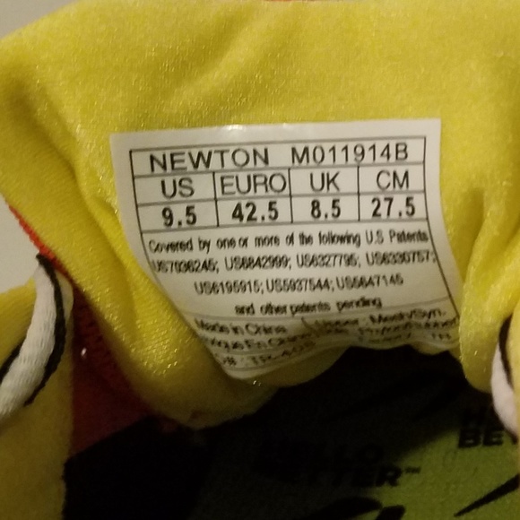 Newton Kismet Running Shoes Sz 9.5 - Picture 7 of 8